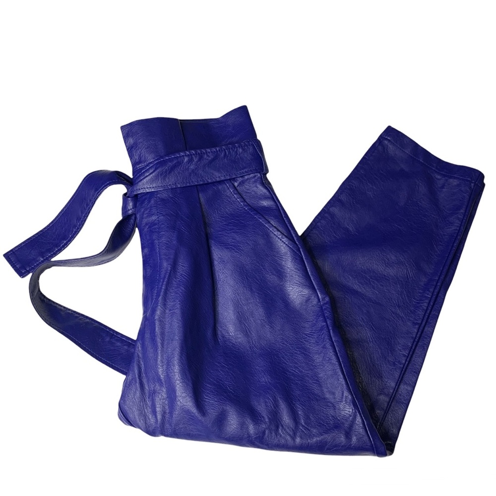 Kosmios Paperbag Waist Pants-New with Tags